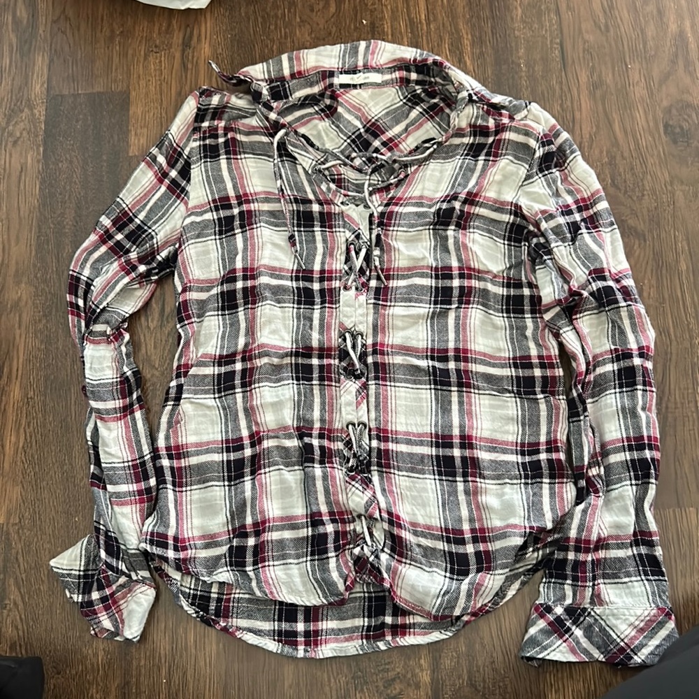 plaid shirt